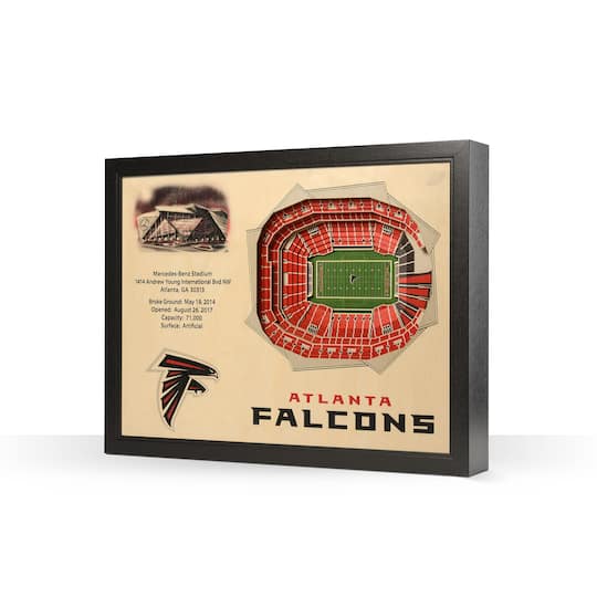 NFL 25 Layer StadiumView Wall Art